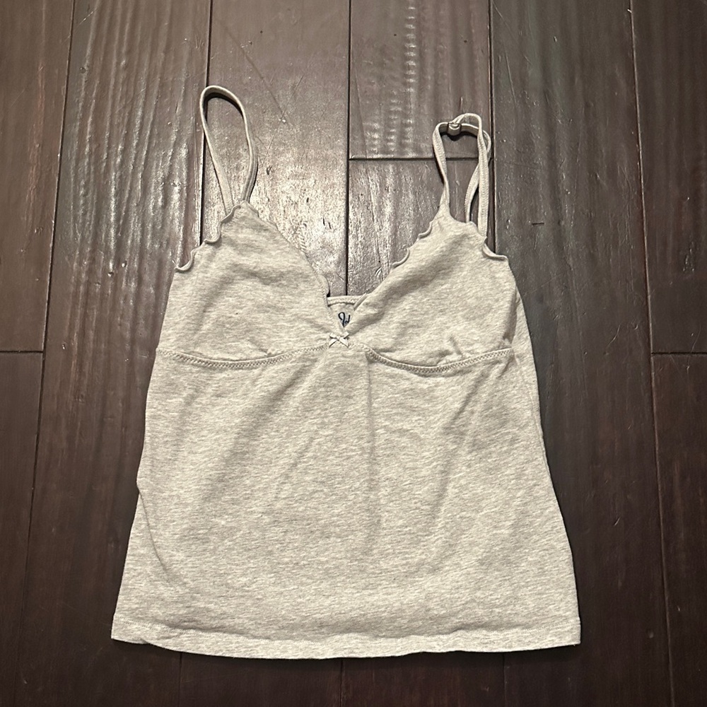 Brandy Melville Light Gray Camisole